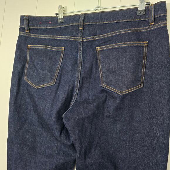 Talbots Vintage Straight Jeans Dark Wash NWOT Denim Size 16P/33 - Picture 6 of 6